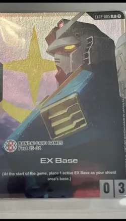 EX Base EXBP-005 Gundam TCG Bandai Card Games Fest 25-26 Promo - Image 1