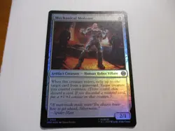 Magic the Gathering Spider-Man MTG Foil Mechanical Mobster Card #0168 - Image 1
