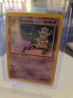 Pokemon TCG Slowking Neo Genesis Holo Rare Card 14/111 - Image 1