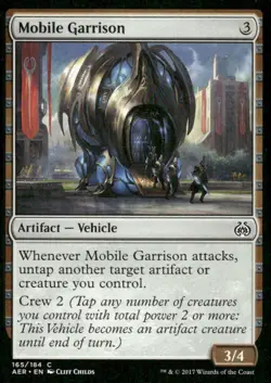 Mobile Garrison 165/184 Aether Revolt MTG Magic the Gathering card - Image 1