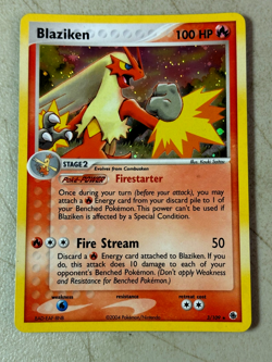 Blaziken #3/109 - Ruby and Sapphire - Holo - LP - Pokemon Card - Image 1