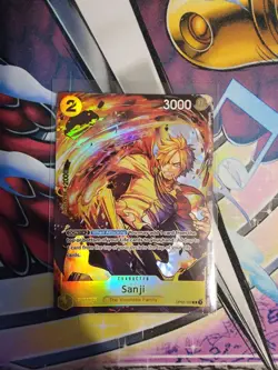 One Piece TCG Sanji OP03-102 -BANDAI CARD GAMES Fest. 23-24 Edition- - Image 1
