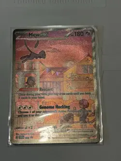 Mew EX SVP 053 Pokemon TCG Scarlet & Violet 151 UPC Promo Card NM Condition - Image 1