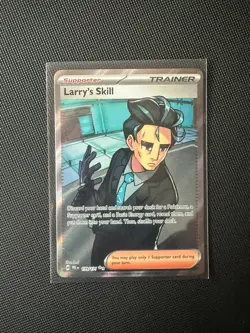 Larry's Skill #139 Pokemon Card - Prismatic Evolutions - Mint/NM Condition - Image 1