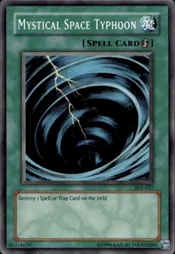 Yu-Gi-Oh! Starter Deck: Yugi Evolution Mystical Space Typhoon #SYE-037 - Image 1