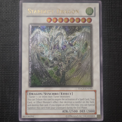 Konami Yu-Gi-Oh! TCG Stardust Dragon TDGS-EN040 Ultimate Rare 1st Ed Holo - Image 1