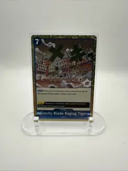 Gravity Blade Raging Tiger OP06-058 Rare One Piece Wings of the Captain - Image 1