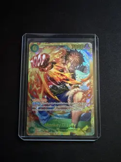 One Piece Monkey.D.Luffy OP13 SEC Carrying On His Will - Image 1