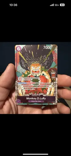 One Piece Card Game Monkey.D.Luffy OP07-073 Bandai Card Game Fest 25-26 Promo - Image 1