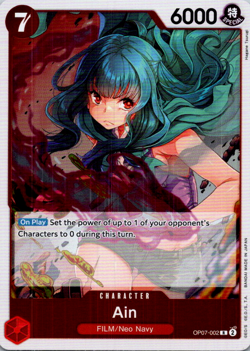 Ain OP07-002 Neo Navy One Piece TCG Character - Image 1