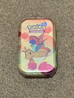 Pokemon TCG Scarlet and Violet 151 Mini Tin Dragonite Art - Factory Sealed - Image 3