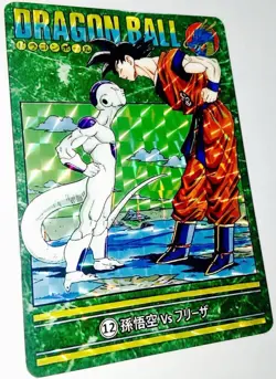 Carte Dragon Ball Z Visual Adventure Card 966 Prism DBZ Carddass Frieza Freezer - Image 1