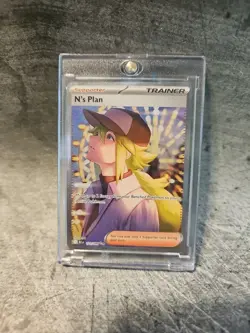 Pokemon TCG Black Bolt N's Plan Full Art Special Illustration Rare Card 170/086 - Image 1