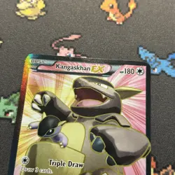 Kangaskhan EX 103/106 LP/MP -Full Art Pokemon Card- XY Flashfire (9q) - Image 2