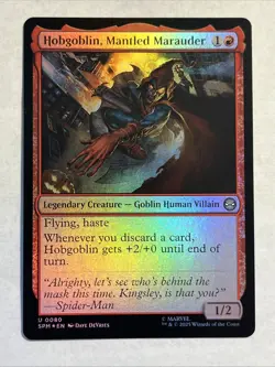 Hobgoblin, Mantled Marauder Marvel's Spider-Man Foil - Image 1