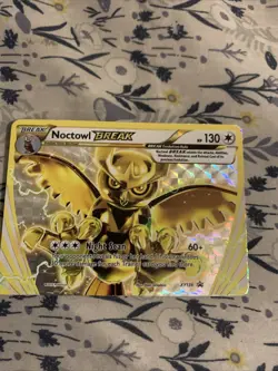 The Pokemon Company Noctowl BREAK Holo Promo XY XY136 130 HP English - Image 1