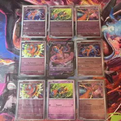 Pokemon Deoxys card lot of 10 Holo Deoxys chinese deoxys 052/127 chaos rising - Image 1