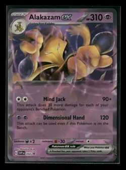 Alakazam ex SVP 050 Promo Holo Pokemon Card NM - Image 1