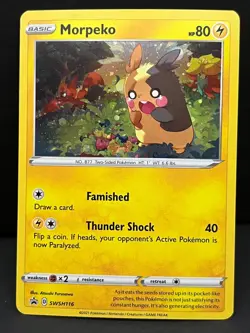 Morpeko SWSH116 Cosmos Holo Promo Sword & Shield Promo Pokemon Near Mint - Image 1