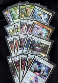 Prism Star LOT 18X Sun And Moon Pokemon Arceus/Shaymin/Lusamine/Diancie - Image 1
