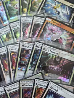 Prism Star LOT 18X Sun And Moon Pokemon Arceus/Shaymin/Lusamine/Diancie - Image 3