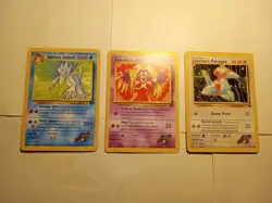 *3 Cards Pokemon cards.* Sabrina's Golduck, Jynx & Porygon, Great Condition. - Image 2