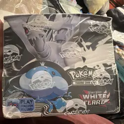 Pokemon TCG Scarlet Violet White Flare Booster Box Probably FAKE!!! - Image 1