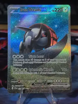 Iron Treads ex 248/198 - Scarlet & Violet - Special Illustration Rare (NM) - Image 1