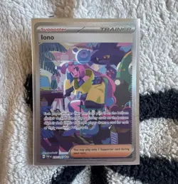 The Pokemon Company Iono 237/091 Trainer-Supporter SIR Full Art Holo Eng 2024 - Image 1
