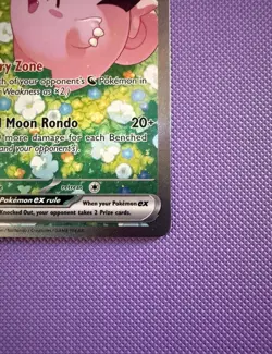 Pokemon TCG Lillie's Clefairy EX 184/159 Journey Together Illustration Rare| NM - Image 3