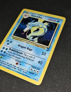 Pokemon 1999 Base Set Gyarados 6/102 Holo Card Rare Mint Condition 💎 - Image 1