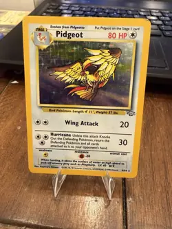 Pokemon TCG Pidgeot Jungle Holo Rare Unlimited - Image 1