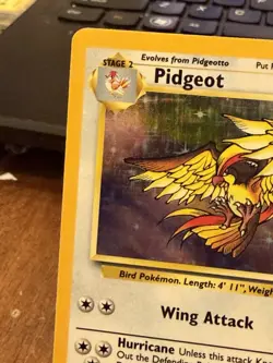 Pokemon TCG Pidgeot Jungle Holo Rare Unlimited - Image 2