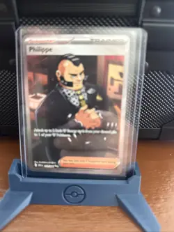 Philippe 110/086 Full Art Trainer Supporter Pokemon Card NM Chaos Rising - Image 1