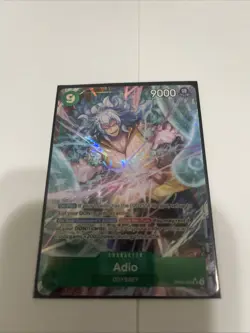 One Piece CCG Adio Foil Card OP09-023, Emperors in the New World - Image 1