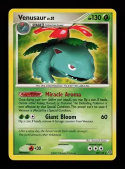 Venusaur (Secret Wonders) 20/132 Non Holo Rare Deck Exclusives Pokemon Cards - Image 1
