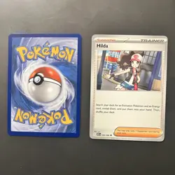 Nintendo Pokemon TCG Hilda Trainer Supporter White Flare 84/86 - Image 1