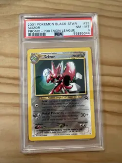 Nintendo 2001 Pokemon TCG Scizor 33/53 Wotc Promo Regular PSA 8 - Image 1