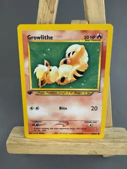 Growlithe Neo Destiny 68/105 1st Edition Ai graded 8.7 NM - Image 1