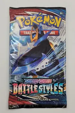 Pokemon TCG - Battle Styles SWSH05 - Loose Booster Pack Lot x10 - Image 3