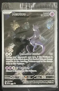 Mewtwo SVP 052 Pokemon TCG Black Star Promo Scarlet & Violet 151 Promo *SEALED* - Image 1