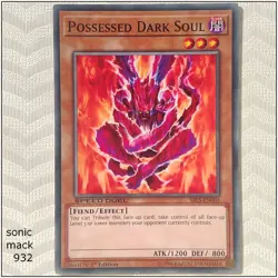 Possessed Dark Soul - SBLS-EN003 - Common 1st Edition Speed Duel Yugioh - Image 1