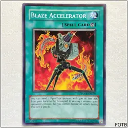 Blaze Accelerator - FOTB-EN040 - Common Unlimited Yugioh - Image 1