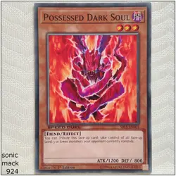 Possessed Dark Soul - SBLS-EN003 - Common 1st Edition Speed Duel Yugioh - Image 1