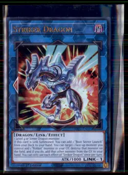 Yu-Gi-Oh! Striker Dragon 1st Edition Ultra Rare RAO1-EN046 - Image 1