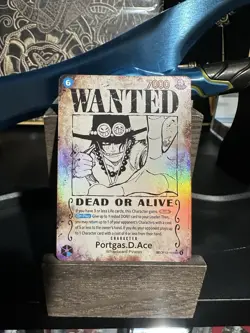 Portgas D. Ace OP13-119 (Wanted Poster) Carrying On His Will One Piece Card Game - Image 2