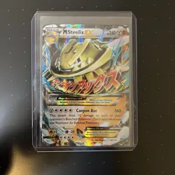 Mega M Steelix EX - Steam Siege 68/114 Pokemon Trading Card Game TCG Holo Rare - Image 3