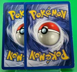 2x Pokemon TCG Machop 78/130 Base Set 2 Unlimited Regular Common Card WOTC MP - Image 2