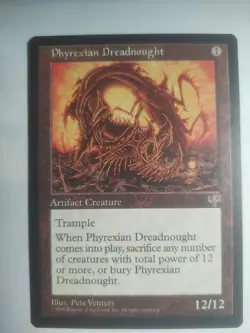 Mtg Phyrexian Dreadnought play set 4 cards - Image 5
