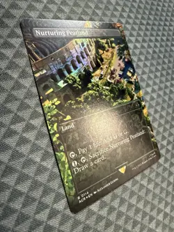 MTG Nurturing Peatland #0114 Foil Borderless Rare UB: Assassin’s Creed (ACR) - Image 2